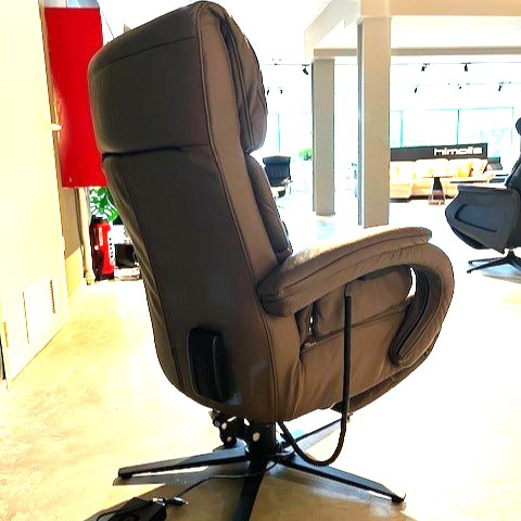 Himolla Cosyform relaxzetel in leder met 4 motoren (uitstaphulp) - 3